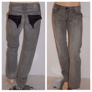 NEW Men's ROBIN'S JEAN Motor Straight Jeans SZ 32